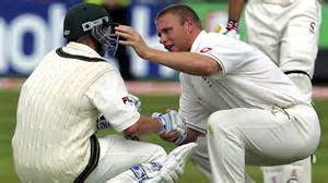 Flintoff and lee